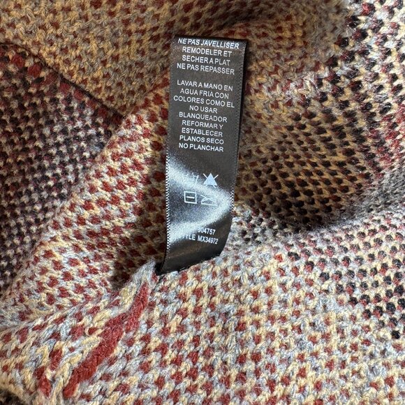 Oversized Floral Intarsia Cardigan - Picture 6 of 6